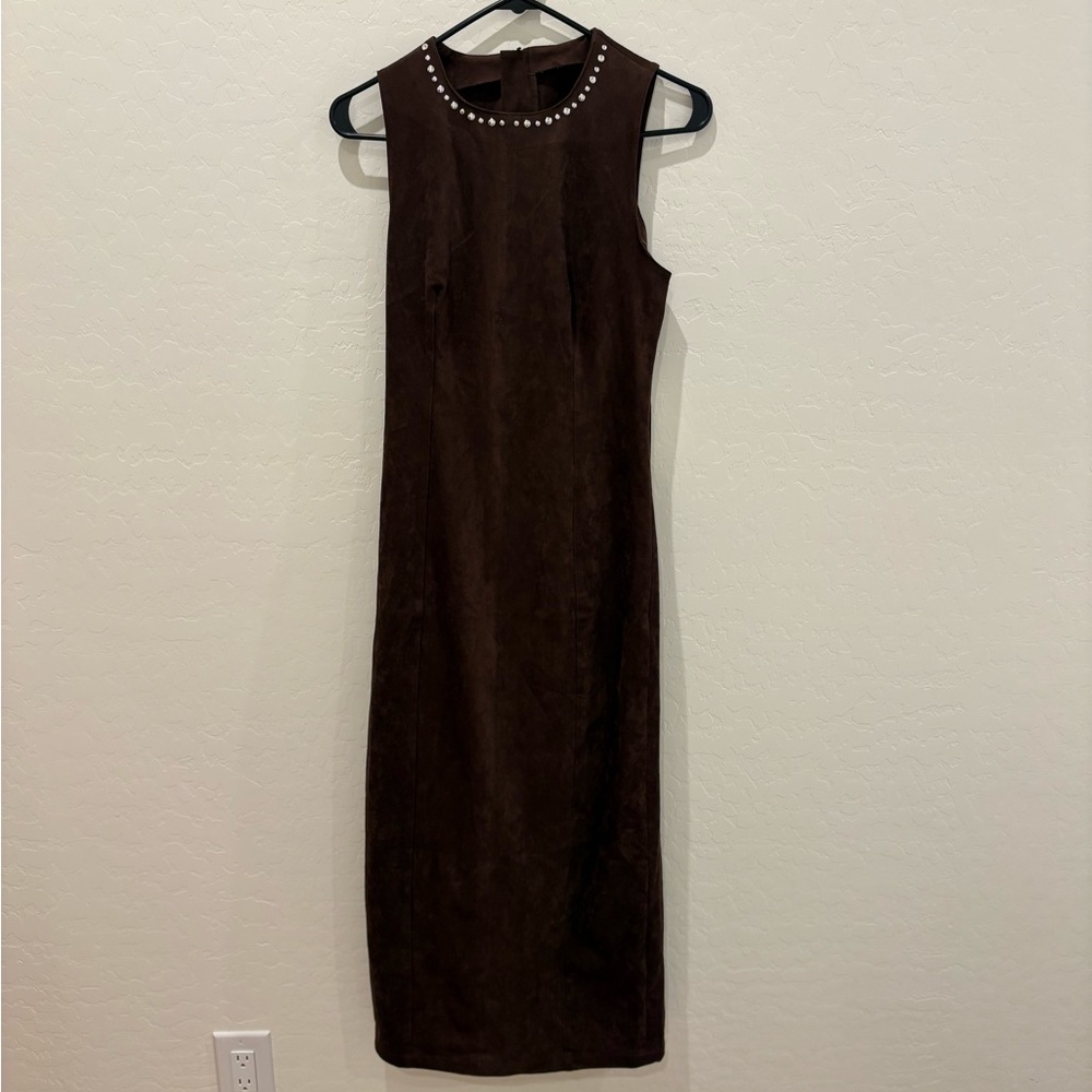 The Wolf Gang Mecca Stud Midi Dress - Picture 6 of 8